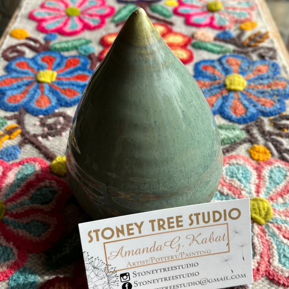 Handmade Paperweight/Rattle USA Made one of a Kind